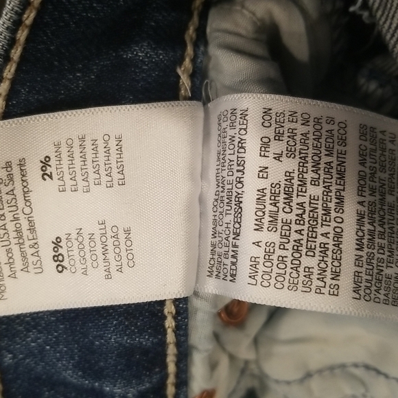 💕MOTHER SUPERIOR💕 High Waisted Rider Skimp Jeans ~ Cowboys Don't Cry 25 NWOT - Picture 16 of 16